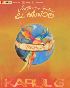 Afiche de Karol G — Viajando Por El Mundo Tropitour en Bogotá